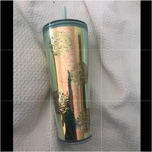 Starbucks Holographic Gliter Tumbler